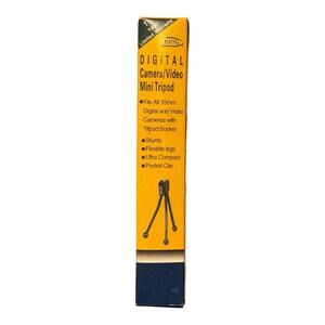 New in Box Digital Concepts TR-023 Camera/Video Mini Tripod